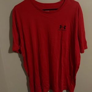 Men’s Red Under Armour Shirt